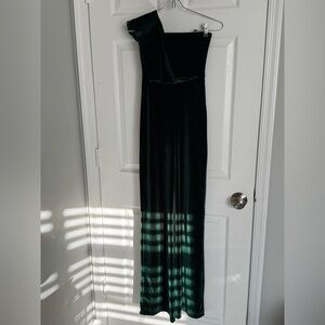 Gorgeous Green Velvet Jumpsuit,   Size 0